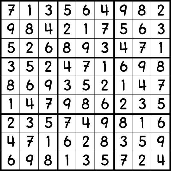 PI4 24 sudoku1ratkaisu